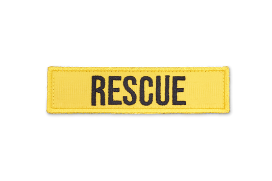 Rescue EmbroideYellow Patch - Yellow.