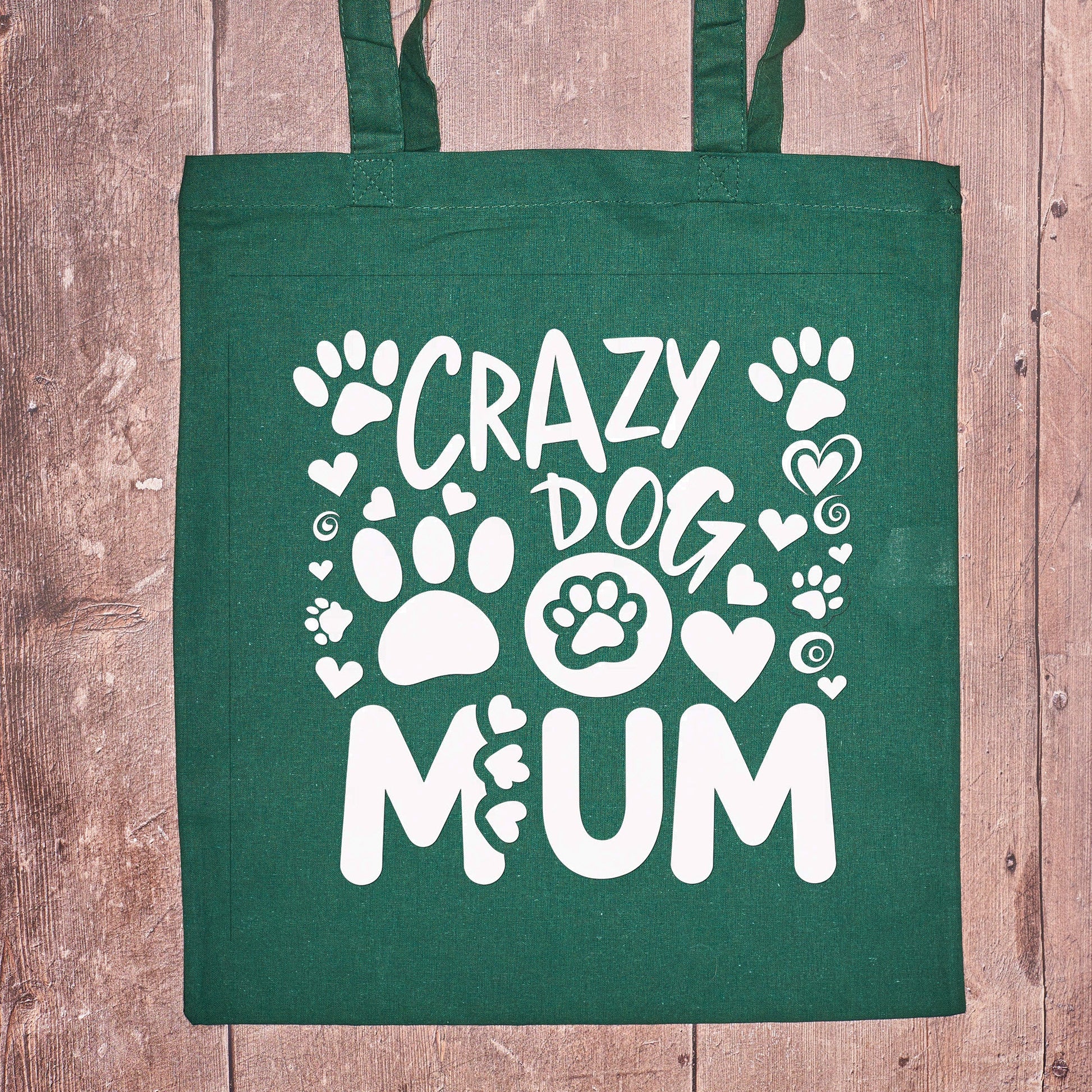 Crazy Dog Mum Tote bag/Shopper - On Your Barks Merch