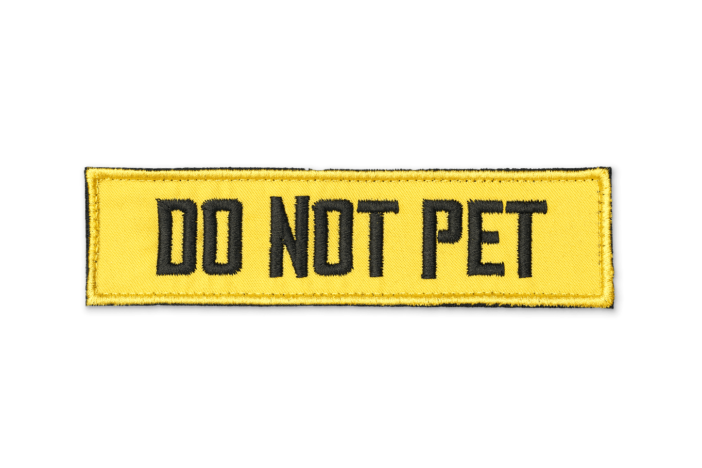 Do not Pet Embroidered Patch - On Your Barks Merch