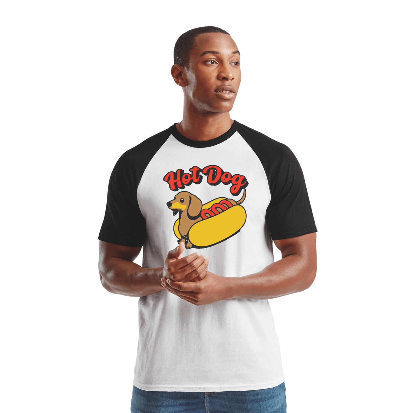 Hotdog Tshirt - On Your Barks Merch