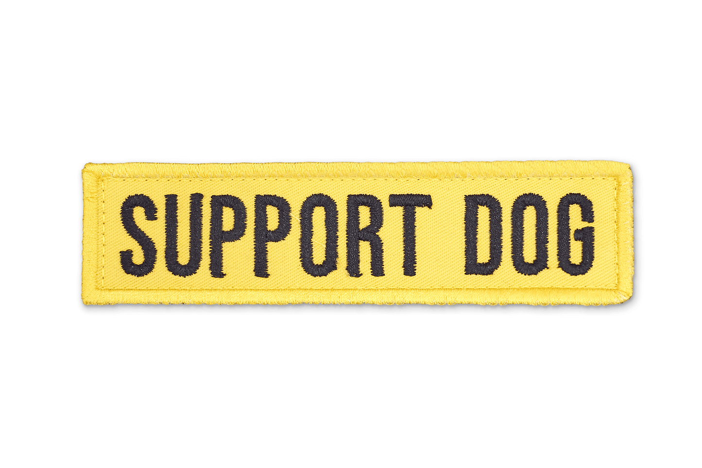 Support Dog EmbroideYellow Patch - Yellow - On Your Barks Merch